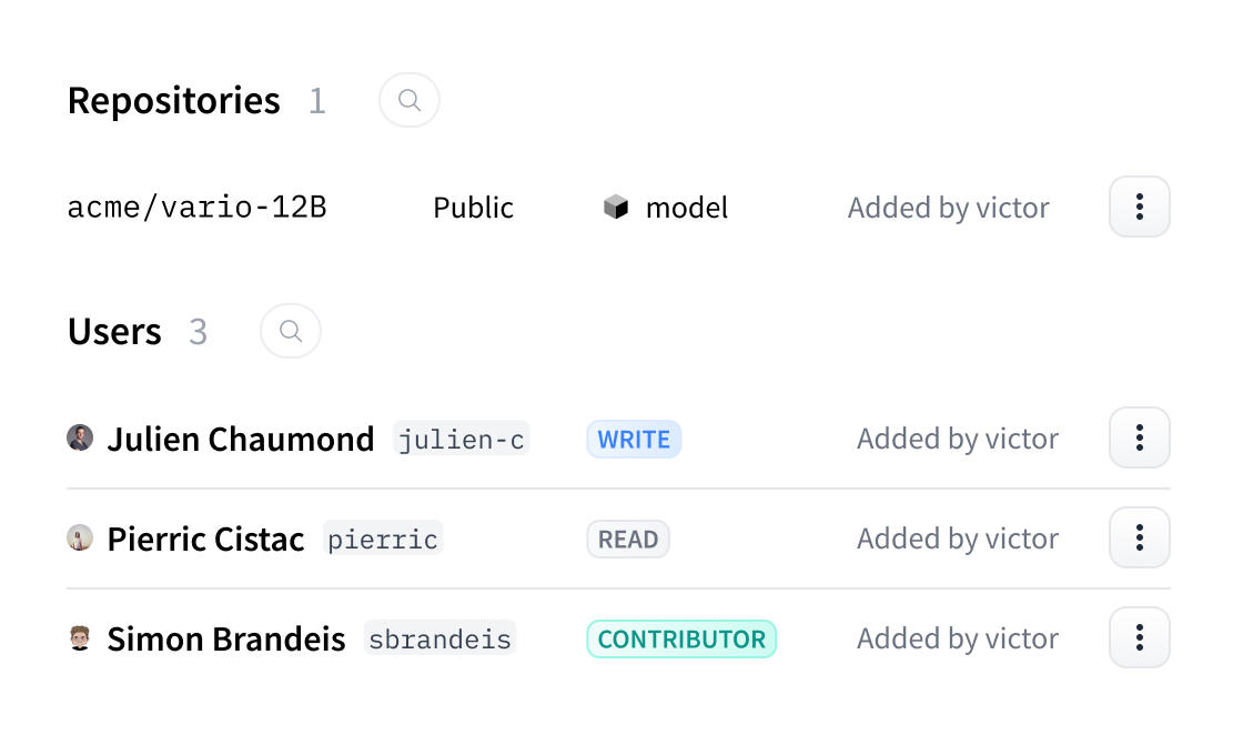 screenshot of Hugging Face Single Sign-On (SSO) feature